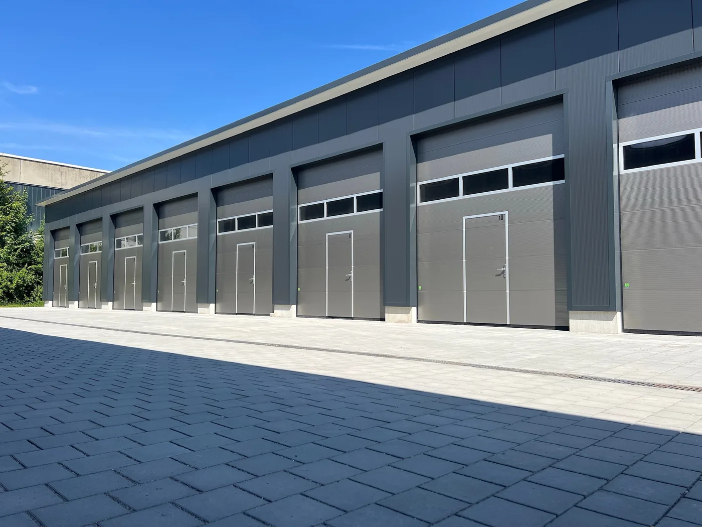 Lagerhallen am Standort Donauwörth